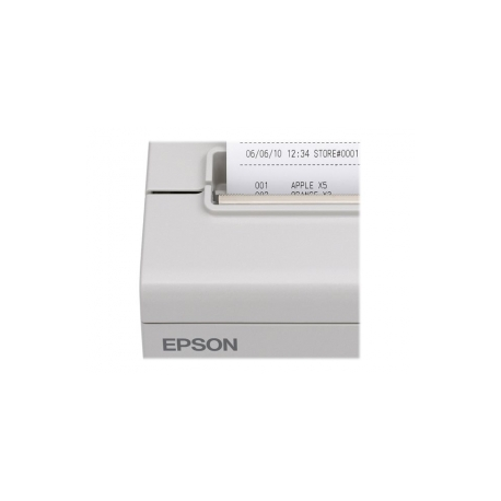 Epson TM T88V - Receipt printer - thermal line - Roll (8 cm) - up to 300 mm / sec - USB, serial - cutter - cool white - 4