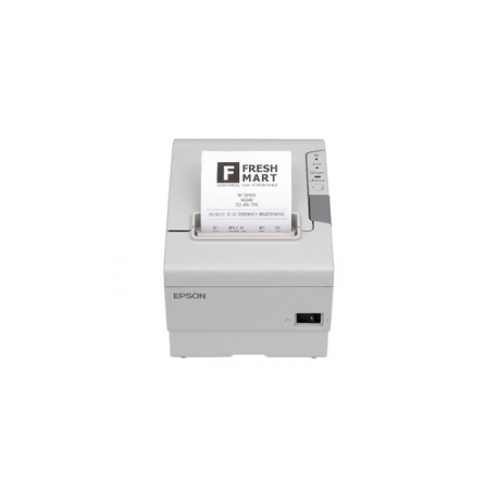 Epson TM T88V - Receipt printer - thermal line - Roll (8 cm) - up to 300 mm / sec - USB, serial - cutter - cool white - 6