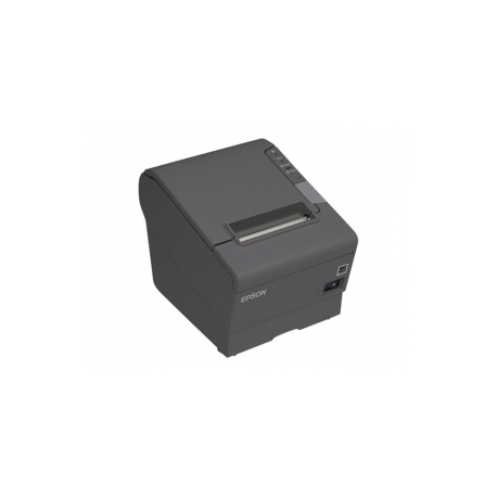 Epson TM T88V - Receipt printer - thermal line - Roll (8 cm) - 180 x 180 dpi - up to 300 mm / sec - USB 2.0, Bluetooth - cutter - dark grey - 2
