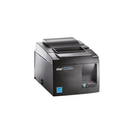 Star TSP 143IIIU futurePRNT - Receipt printer - two-colour (monochrome) - direct thermal - Roll (8 cm) - 203 dpi - up to 250 mm / sec - USB 2.0 - cutter - charcoal grey - 2