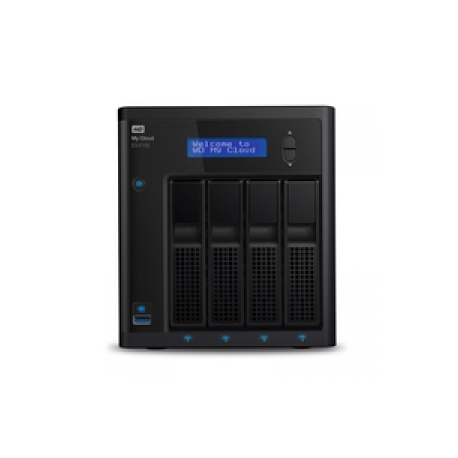 Western Digital WD My Cloud EX4100 Case NAS 4-Bay Diskless 1,3GHz Marvell ARMADA 388 dual-core processor 2GB DDR3 RAM RTL