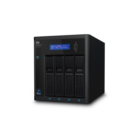 Western Digital WD My Cloud EX4100 Case NAS 4-Bay Diskless 1,3GHz Marvell ARMADA 388 dual-core processor 2GB DDR3 RAM RTL