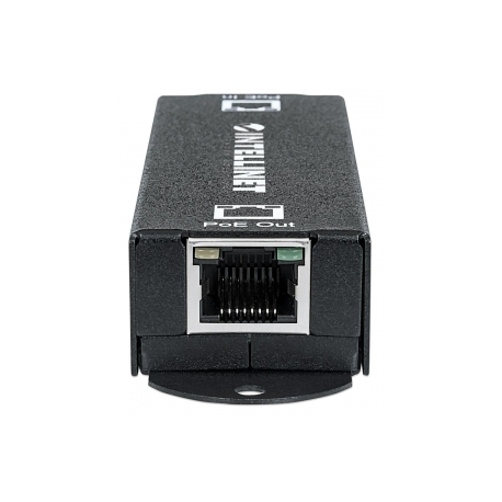 Intellinet Gigabit High-Power PoE+ Extender Repeater, IEEE 802.3at / af Power over Ethernet (PoE+ / PoE), metal - Repeater - GigE - 10Base-T, 100Base-TX, 1000Base-T - RJ-45  /  RJ-45 - up to 500 m - 2
