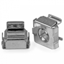 StarTech.com M5 Cage Nuts - 100 Pack - M5 Mounting Cage Nuts for Server Rack & Cabinet (CABCAGENUTS2) - Cage nuts (pack of 100) - for P / N: RACK-18U-20-WALL-OA, RACK-21U-20-WALL-OA, RACK-24U-20-WALL-OA, RK3236BKF, WALLMOUNT4