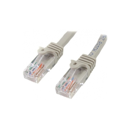 Startech 0.5M GRAY CAT5E PATCH CABLE (SNAGLESS ETHERNET CABLE - UTP)