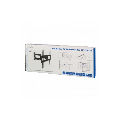 LogiLink - Bracket - for LCD TV - solid cold pressed steel - screen size: 37"-70" - wall-mountable - 2