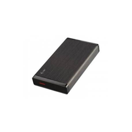 i-Tec MySafe Advance - Storage enclosure with power indicator, on / off power switch - 3.5" - SATA 6Gb / s - USB 3.0 - black - 2