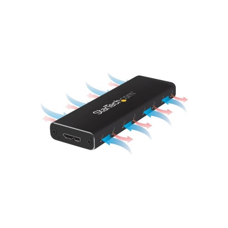 Startech USB 3.0 TO M.2 SSD ENCLOSURE (1 x M.2, 1 x USB 3.0 Micro-B, 5 Gbps, UASP, 68 g)