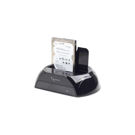 Gembird USB docking station for 2.5 and 3.5 inch SATA hard drives, black