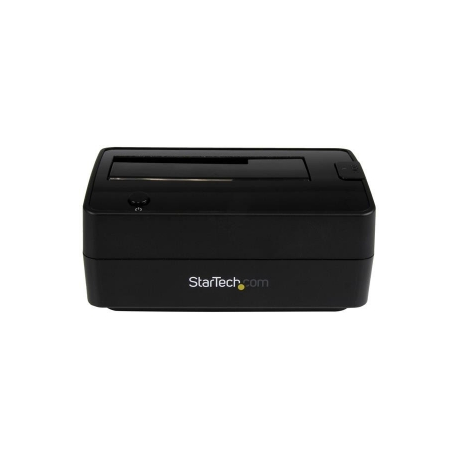 StarTech.com USB 3.1 (10Gbps) Single-Bay Dock for 2.5" / 3.5" SATA SSD / HDD - USB 3.1 Hard Drive Docking Station with UASP (SDOCKU313) - Storage controller with data indicator, power indicator - 2.5", 3.5" - USB 3.1 (Gen 2) - black - 6