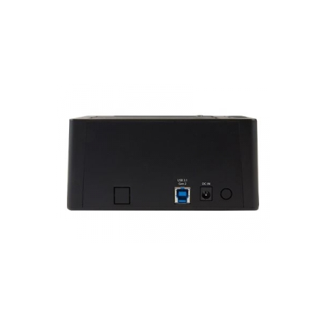 StarTech.com SATA Hard Drive Docking Station - USB 3.1 (10Gbps) Hard Drive Dock for 2.5" & 3.5" SATA SSD / HDD Drives (SDOCK2U313) - Storage controller with data indicator, power indicator - 2.5", 3.5" - USB 3.1 (Gen 2) - black - 2