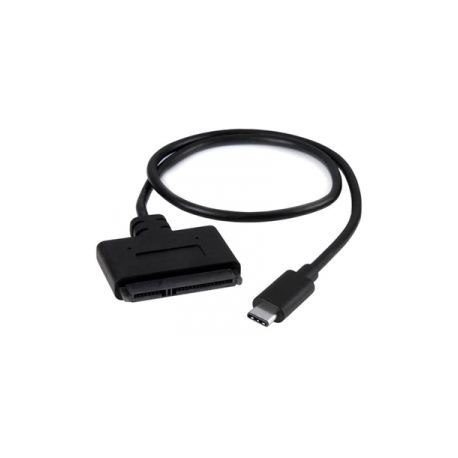 StarTech.com USB C to SATA Adapter - External Hard Drive Connector for 2.5" SATA Drives - SATA SSD  /  HDD to USB C Cable (USB31CSAT3CB) - Storage controller - 2.5", 3.5" - SATA 6Gb / s - USB 3.1 (Gen 2) - black - 0
