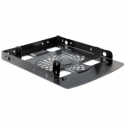 DeLOCK Installation frame 3.5? > 2 x 2.5? HDD - Storage bay adapter - 3.5" to 2.5" - black