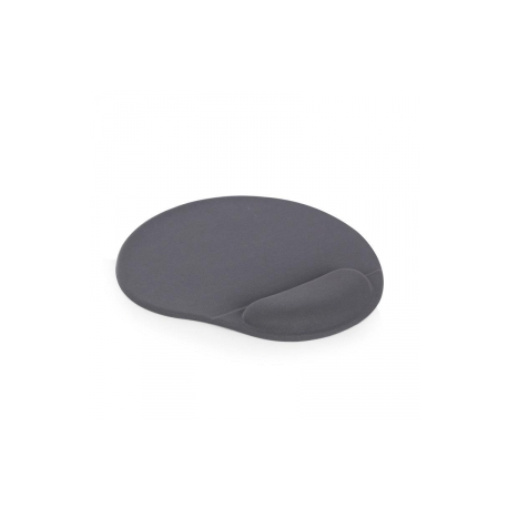 Gembird MP-GEL-GR - Mouse pad with wrist pillow - grey - 0