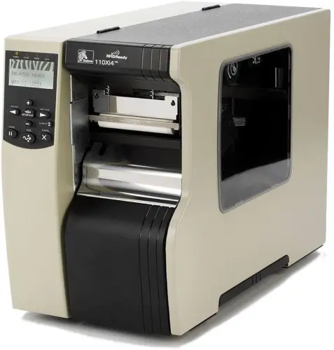 Zebra Xi4 sērijas industriālie uzlīmju printeri